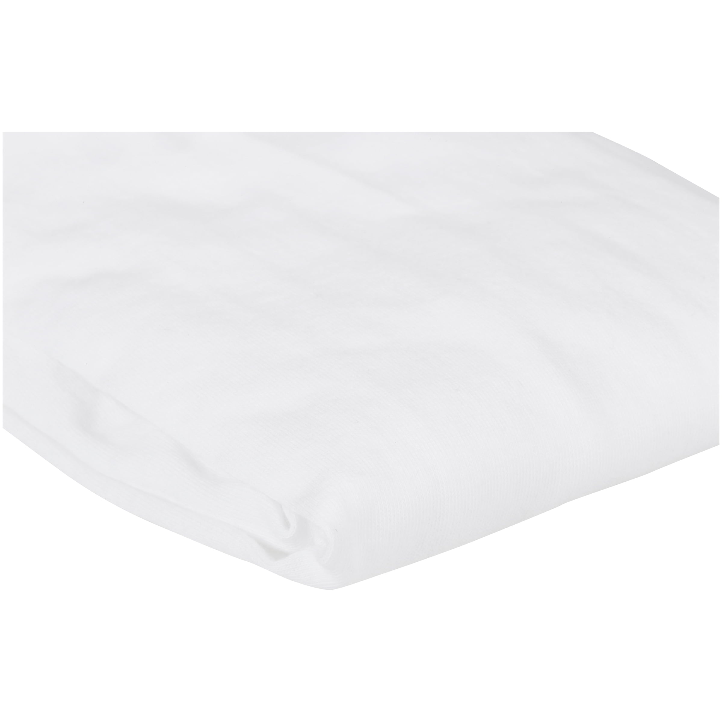 Ultra-Soft TL Care 100% Natural Breathable Cotton Jersey Knit Fitted Bassinet Sheet, White, 15" x 33", Soft Breathable, for Boys... - Breathable Egyptian Cotton Flat & Fitted Sheets Detail