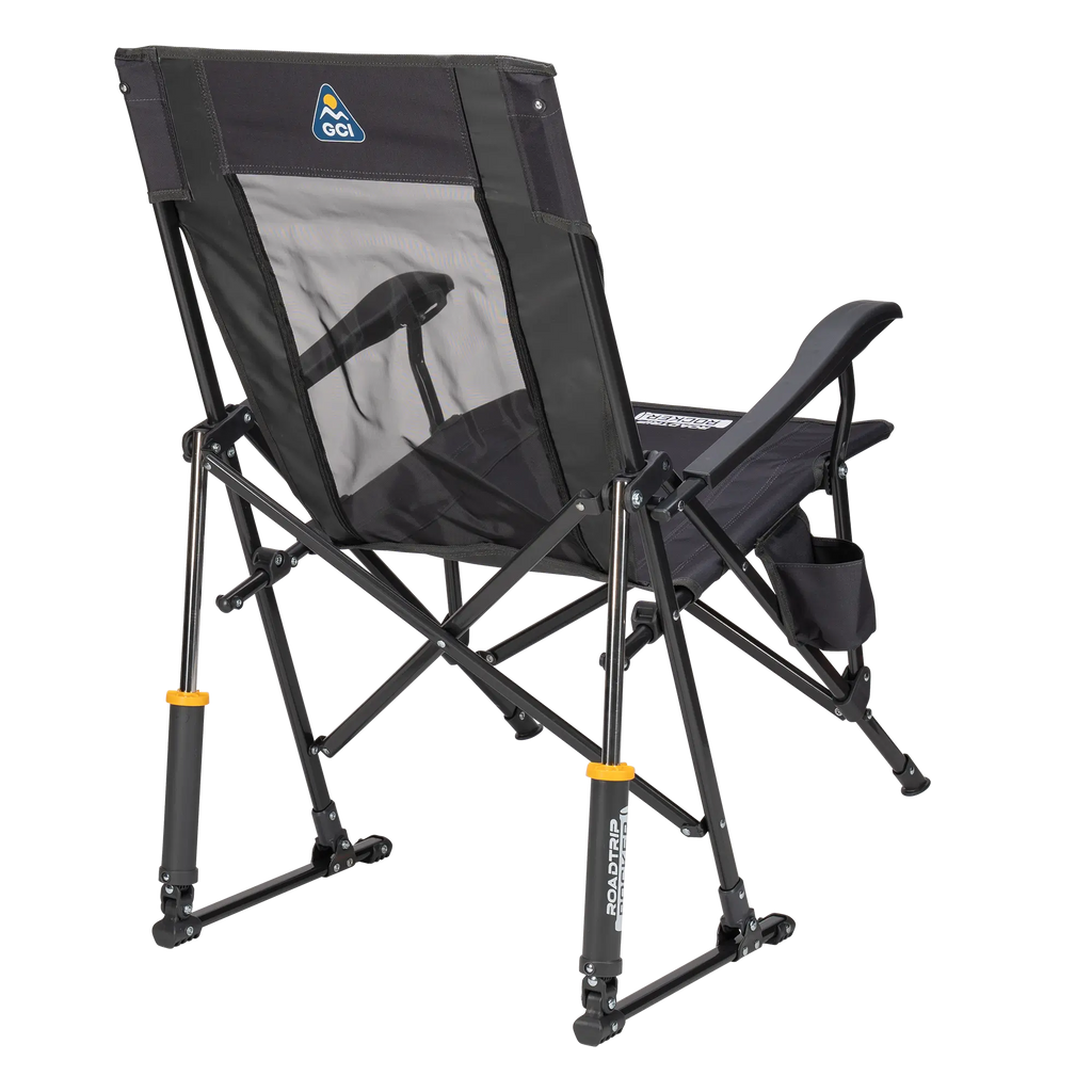 Luxury Camp RoadTrip Rocker - Choice 855 - RoadTrip Rocker Smooth Motion Camp Chair Detail