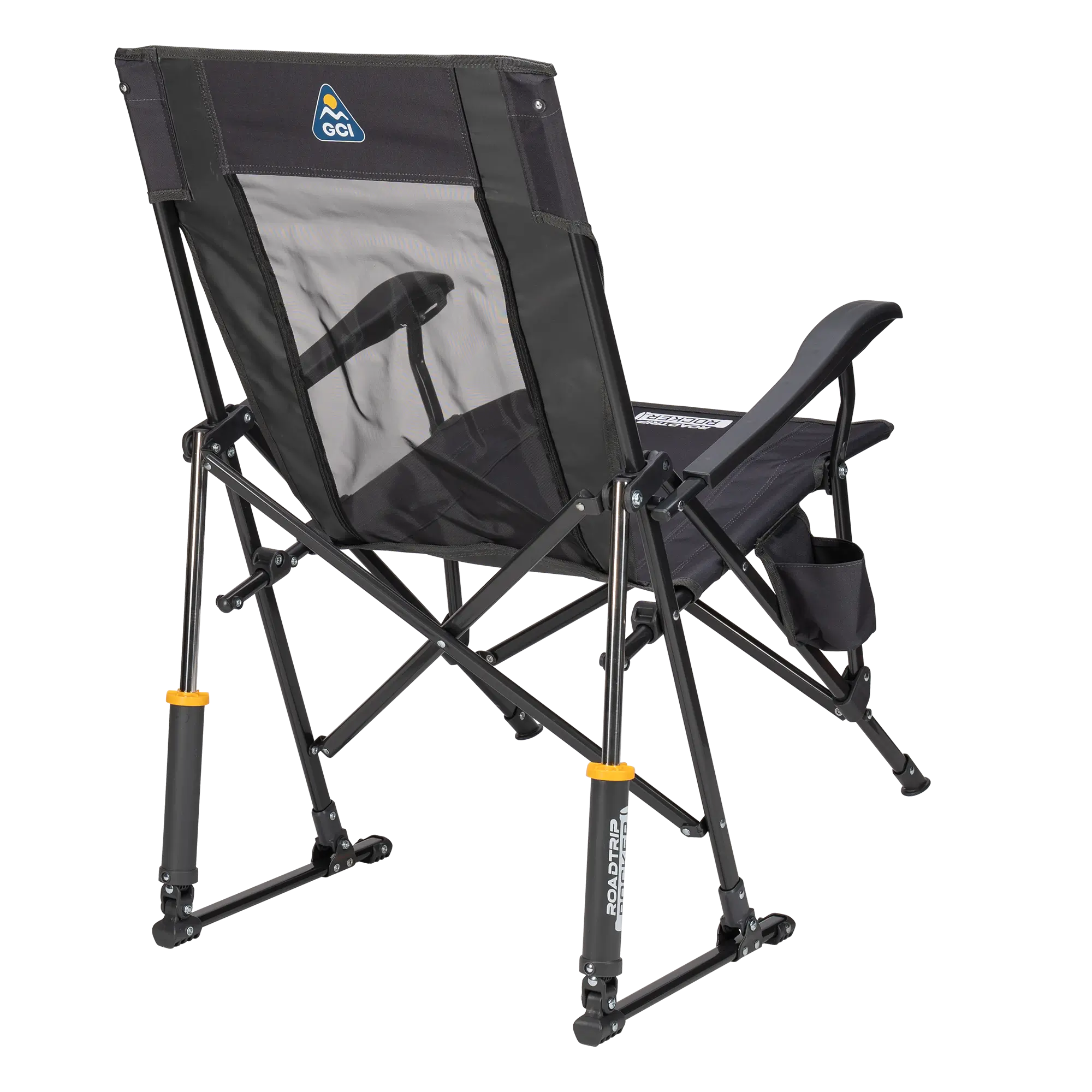 Luxury Camp RoadTrip Rocker - Choice 855 - RoadTrip Rocker Smooth Motion Camp Chair Detail