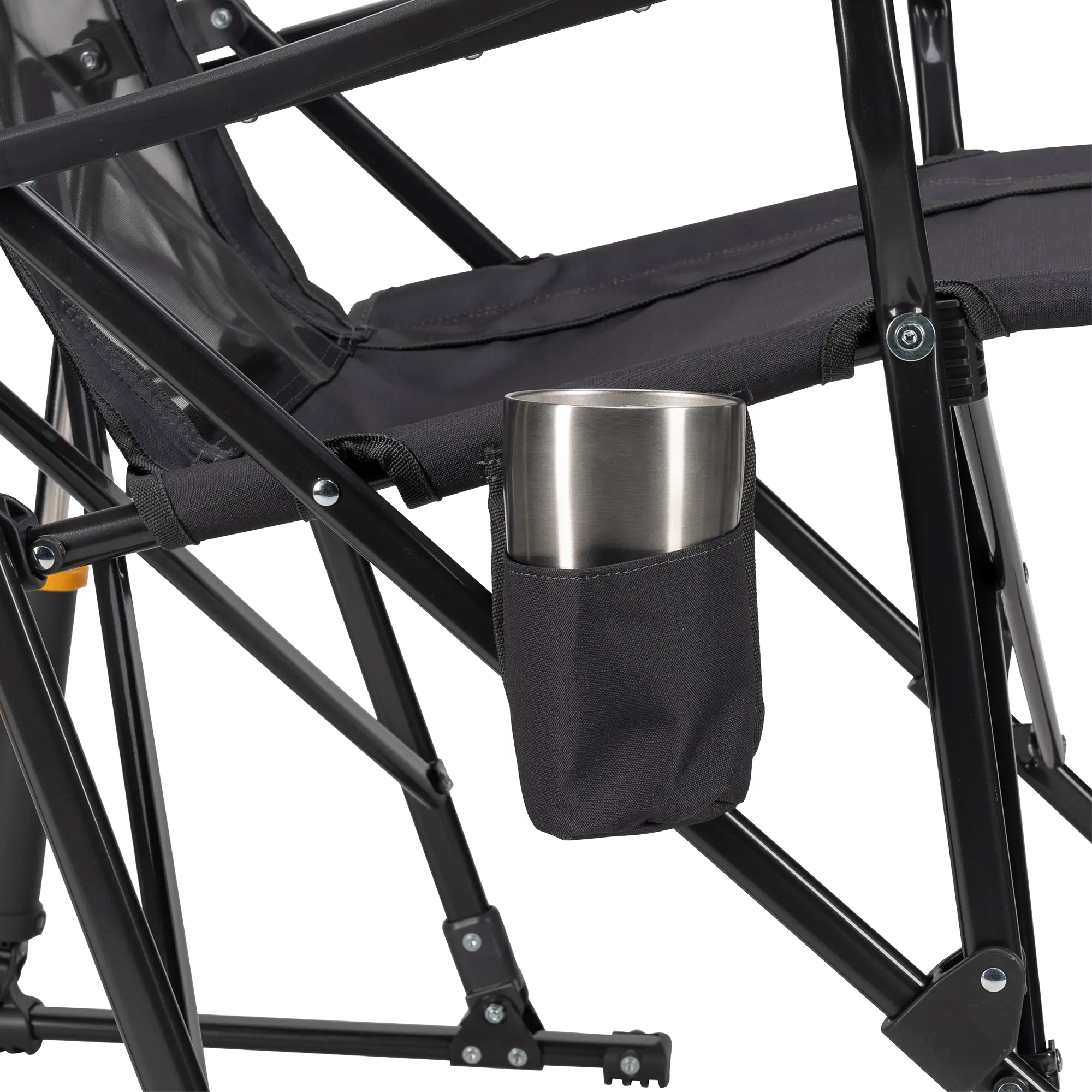 Luxury Camp RoadTrip Rocker - Choice 855 - RoadTrip Rocker Smooth Motion Camp Chair Detail
