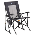 Luxury Camp RoadTrip Rocker - Choice 855 - RoadTrip Rocker Smooth Motion Camp Chair - Dark Charcoal