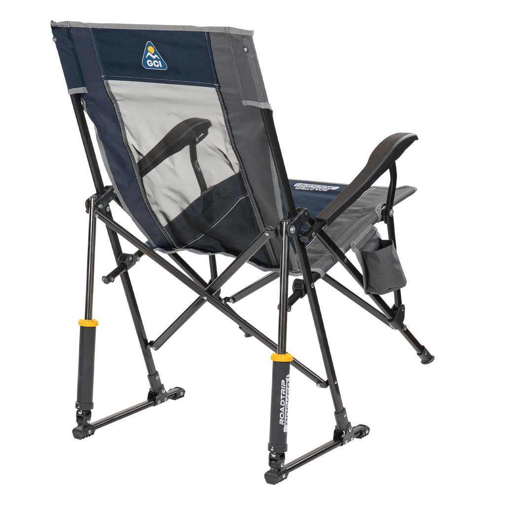 Luxury Camp RoadTrip Rocker - Choice 855 - RoadTrip Rocker Smooth Motion Camp Chair Detail