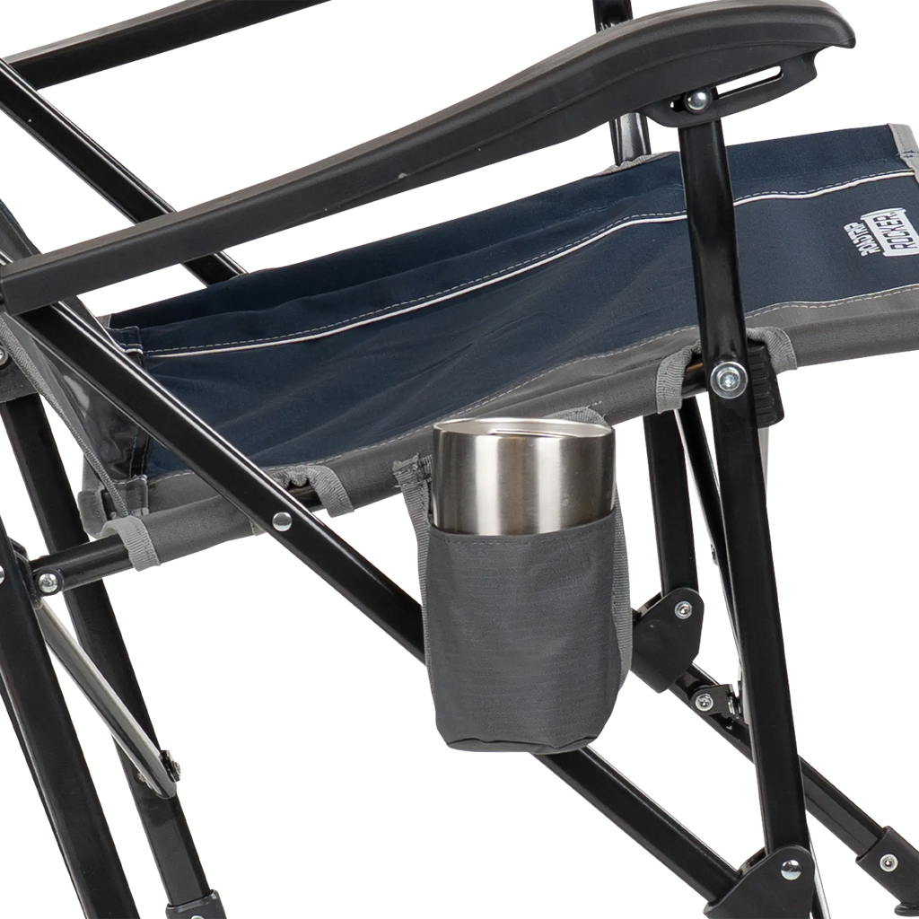 Luxury Camp RoadTrip Rocker - Choice 855 - RoadTrip Rocker Smooth Motion Camp Chair Detail