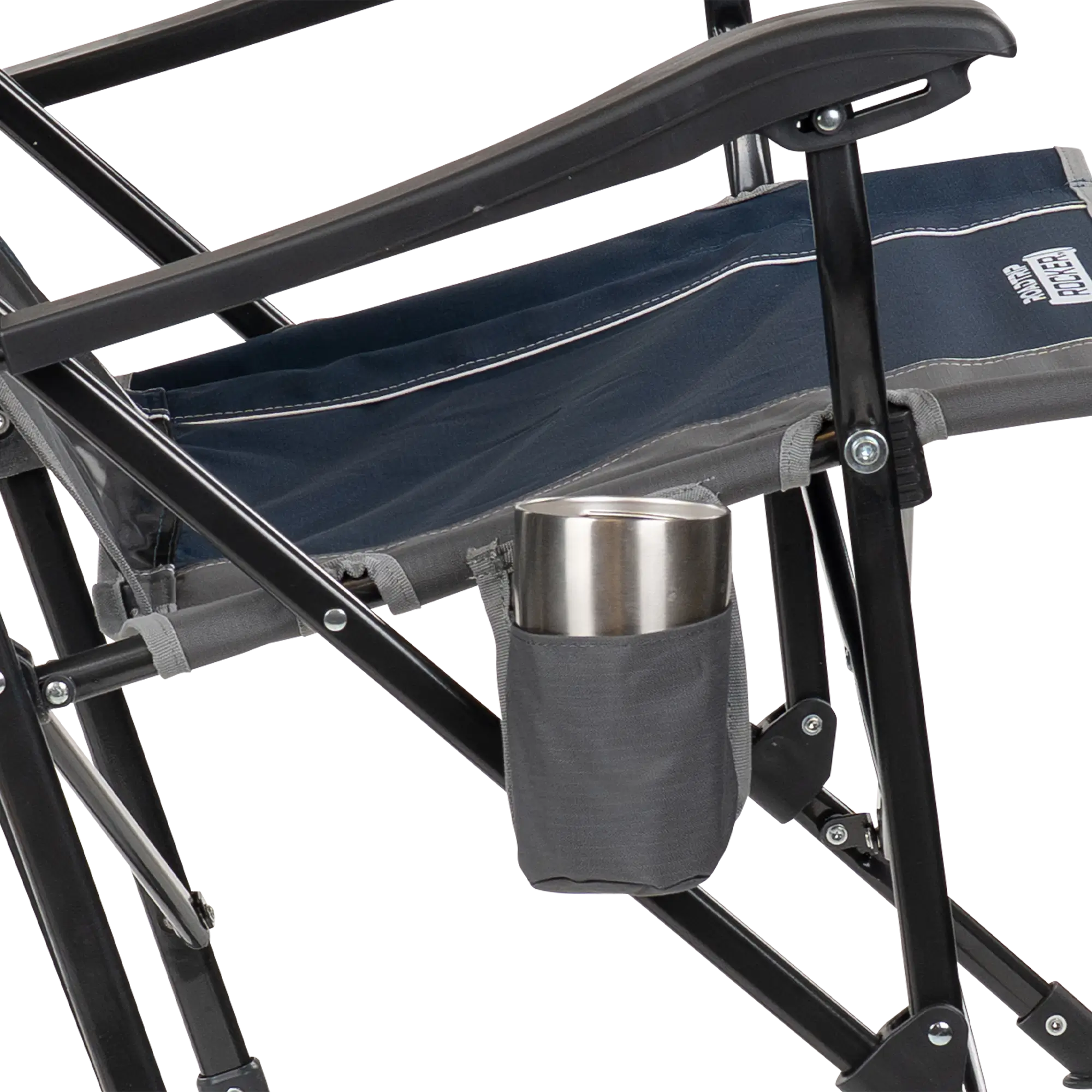 Luxury Camp RoadTrip Rocker - Choice 855 - RoadTrip Rocker Smooth Motion Camp Chair Detail