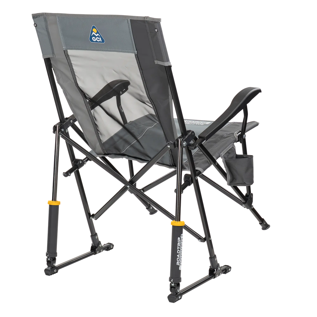 Luxury Camp RoadTrip Rocker - Choice 855 - RoadTrip Rocker Smooth Motion Camp Chair Detail