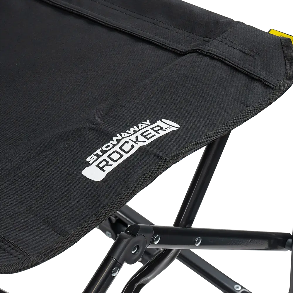 Heavy-Duty Freestyle Stowaway Rocker - Choice 794 - RoadTrip Rocker Smooth Motion Camp Chair Detail