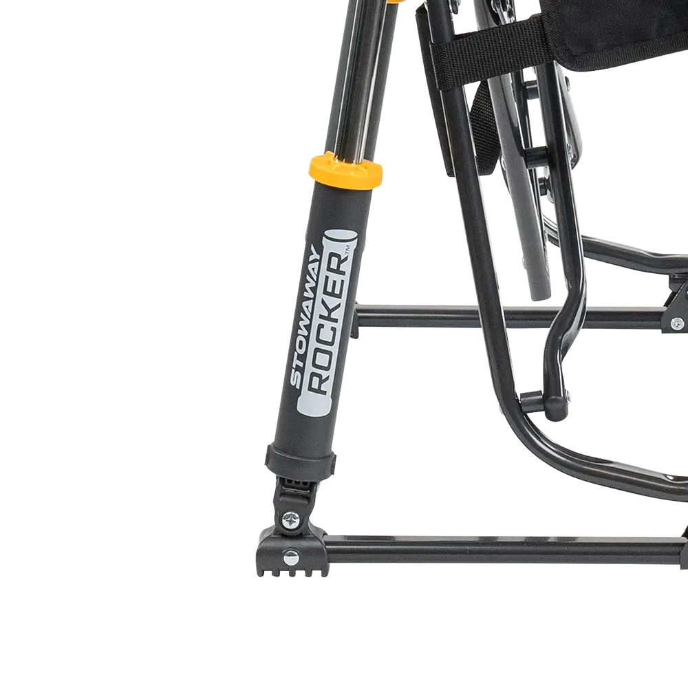 Heavy-Duty Freestyle Stowaway Rocker - Choice 794 - RoadTrip Rocker Smooth Motion Camp Chair Detail