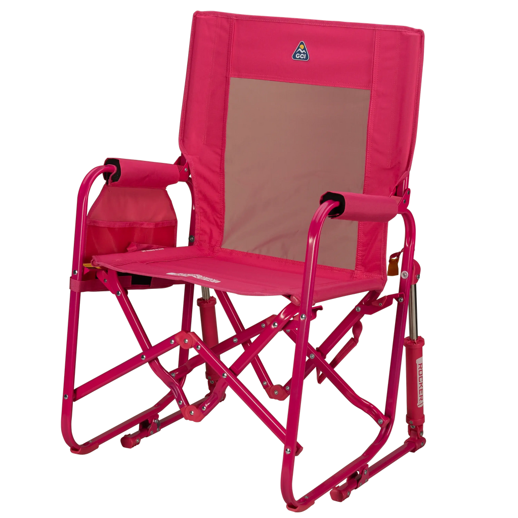 Heavy-Duty Freestyle Stowaway Rocker - Choice 794 - RoadTrip Rocker Smooth Motion Camp Chair Detail