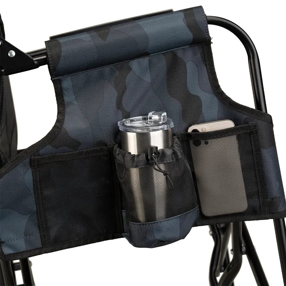 Heavy-Duty Freestyle Stowaway Rocker - Choice 794 - RoadTrip Rocker Smooth Motion Camp Chair Detail