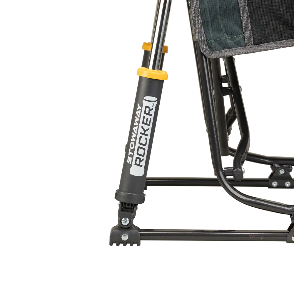 Heavy-Duty Freestyle Stowaway Rocker - Choice 794 - RoadTrip Rocker Smooth Motion Camp Chair Detail