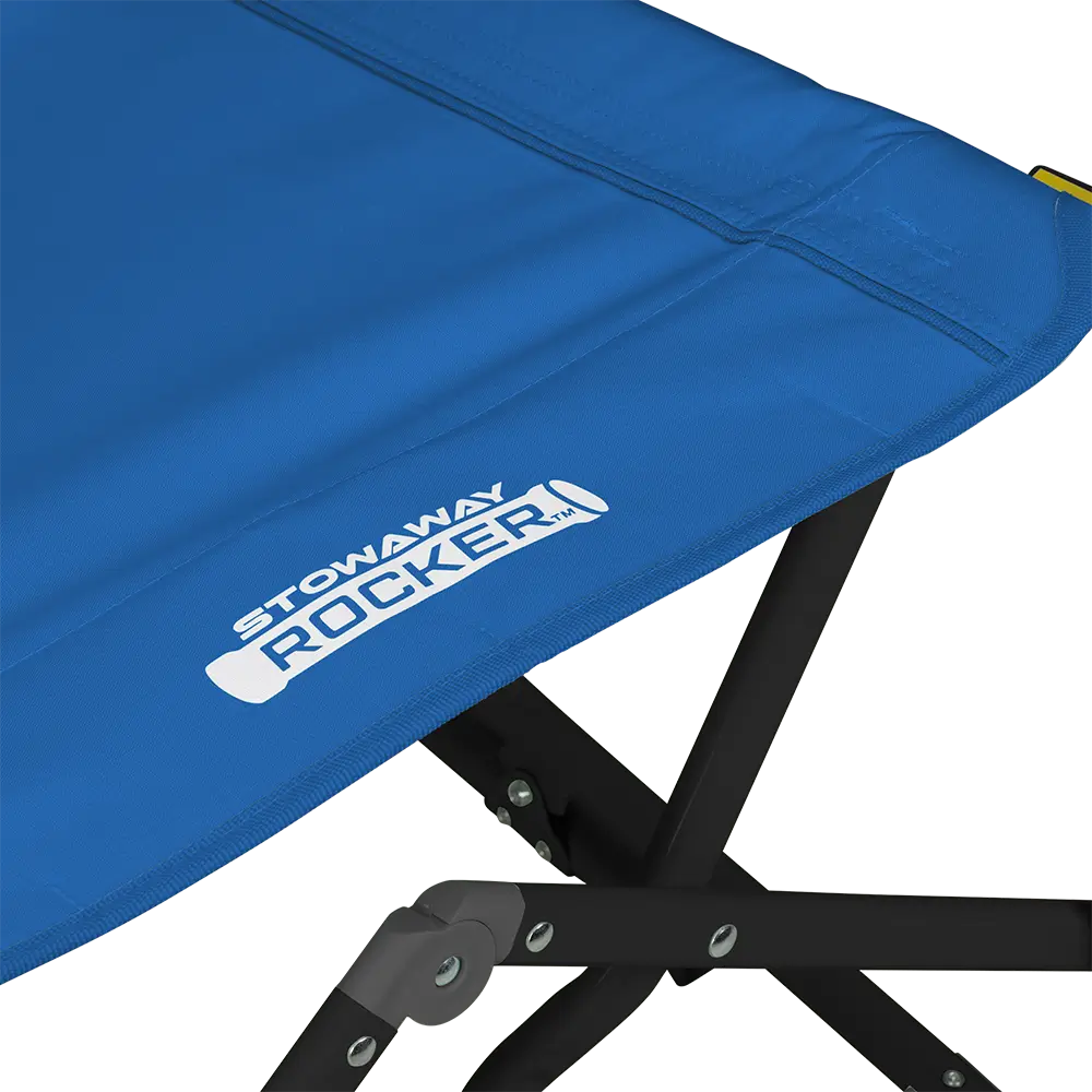 Heavy-Duty Freestyle Stowaway Rocker - Choice 794 - RoadTrip Rocker Smooth Motion Camp Chair Detail