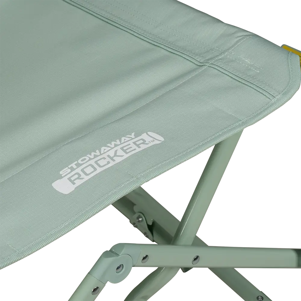 Heavy-Duty Freestyle Stowaway Rocker - Choice 794 - RoadTrip Rocker Smooth Motion Camp Chair Detail