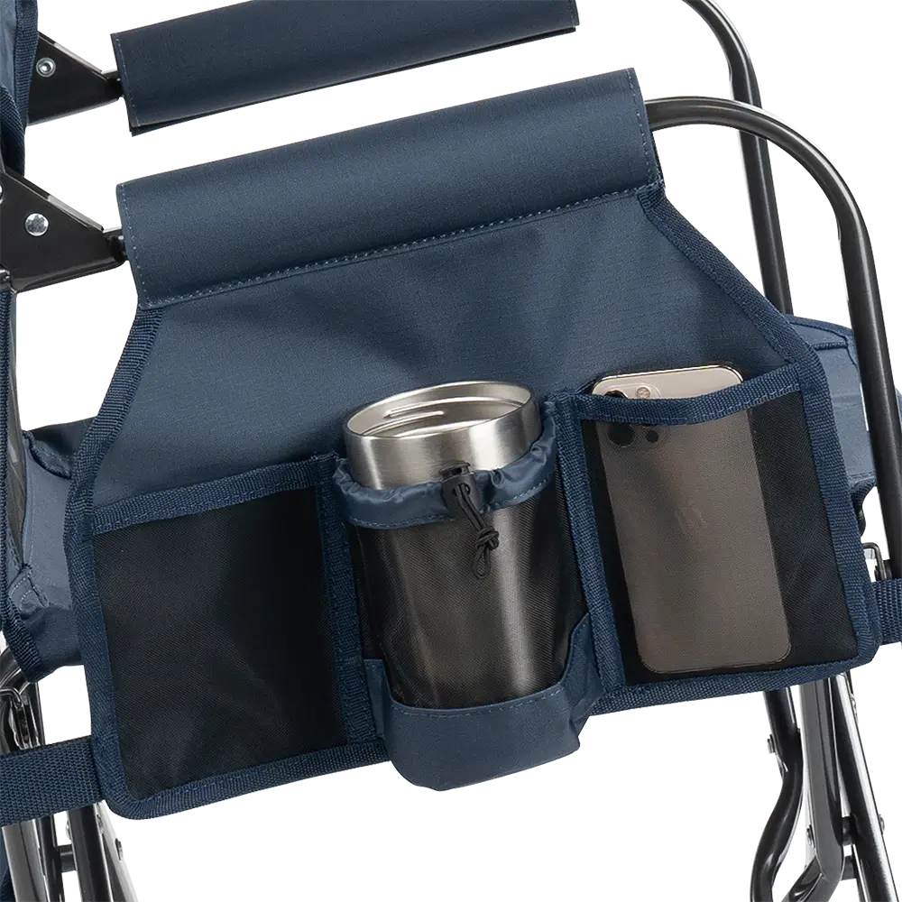 Heavy-Duty Freestyle Stowaway Rocker - Choice 794 - RoadTrip Rocker Smooth Motion Camp Chair Detail