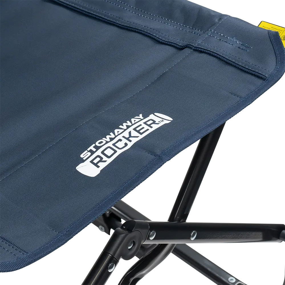 Heavy-Duty Freestyle Stowaway Rocker - Choice 794 - RoadTrip Rocker Smooth Motion Camp Chair Detail
