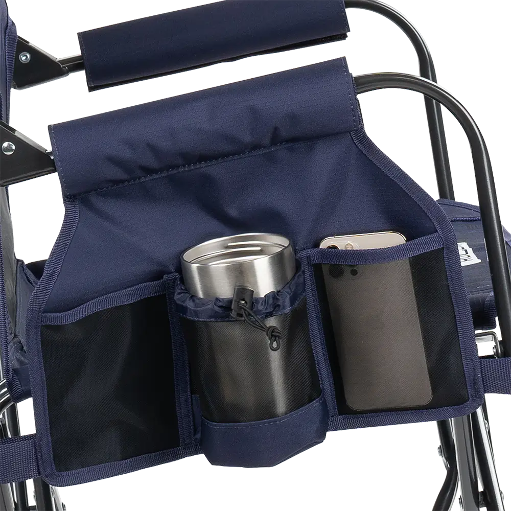 Heavy-Duty Freestyle Stowaway Rocker - Choice 794 - RoadTrip Rocker Smooth Motion Camp Chair Detail