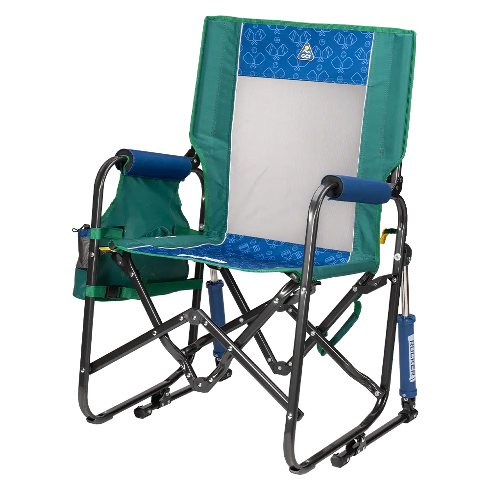 Heavy-Duty Freestyle Stowaway Rocker - Choice 794 - RoadTrip Rocker Smooth Motion Camp Chair Detail
