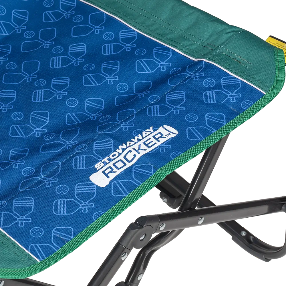 Heavy-Duty Freestyle Stowaway Rocker - Choice 794 - RoadTrip Rocker Smooth Motion Camp Chair Detail
