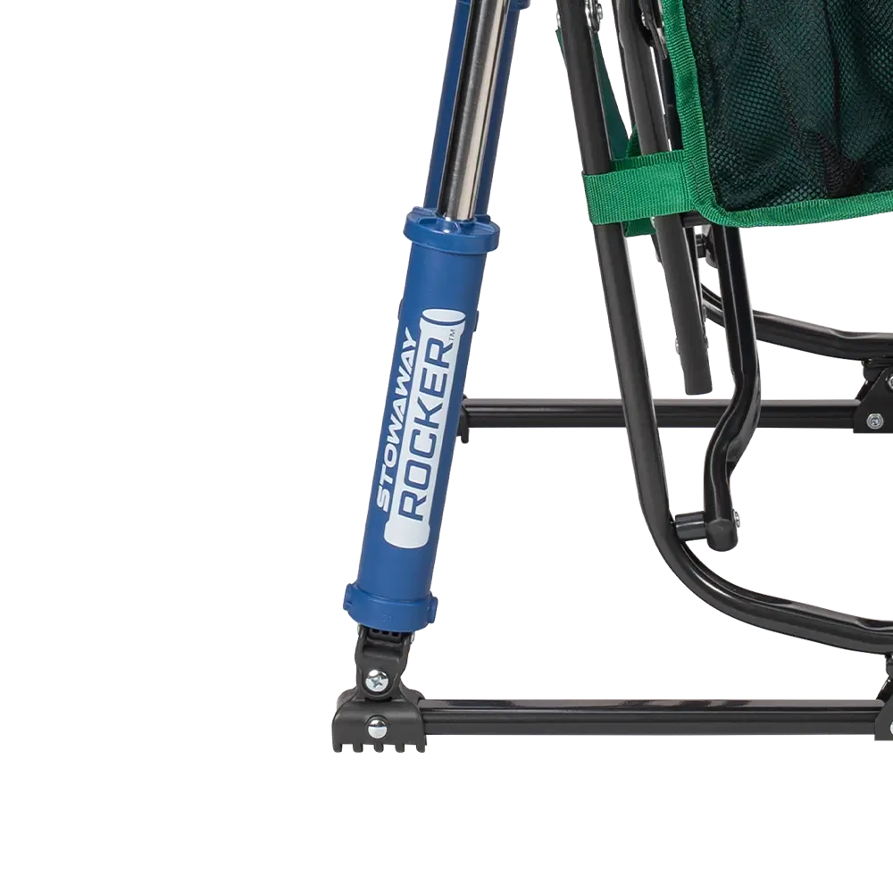 Heavy-Duty Freestyle Stowaway Rocker - Choice 794 - RoadTrip Rocker Smooth Motion Camp Chair Detail