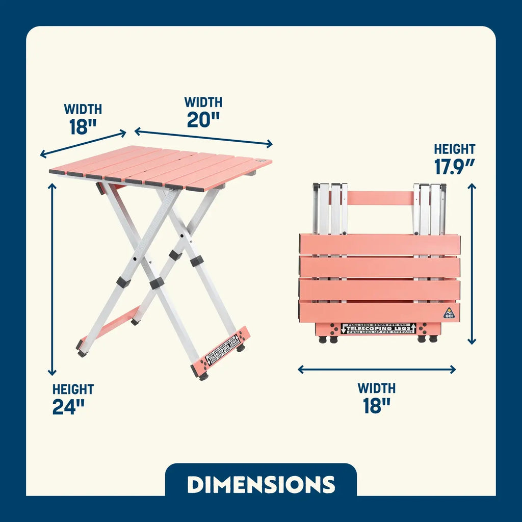 Multi-Functional Cook Compact Camp Table 20 - Choice 513 - Portable Camping Table with Heat-Resistant Countertop Detail
