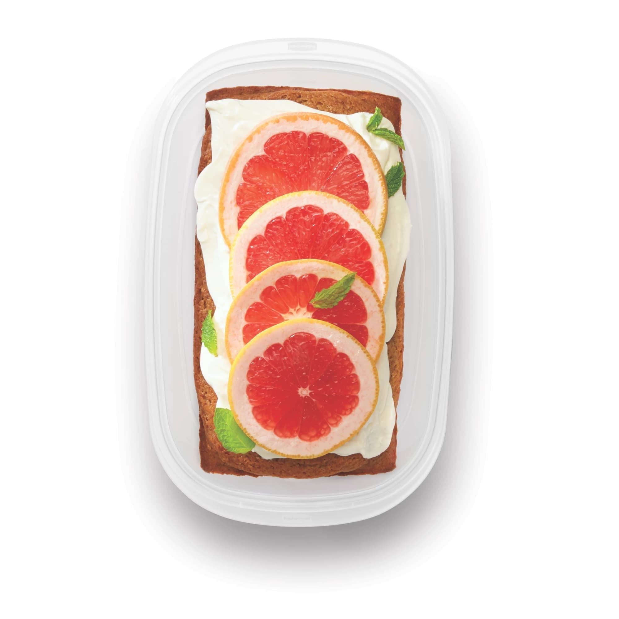 Deliciously Squishy 8 Cups, 2 Packs, Red, Plastic Deep Rectangle Food Storage Containers - Fun Food Fidget Cookie Squishable Toy Detail