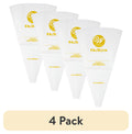 Multi-Functional (4 pack) Reusable Featherweight Decorating Piping Bag, Plastic, 8-in. - Innovative Kitchen Helper for Modern Cooking - Default Title