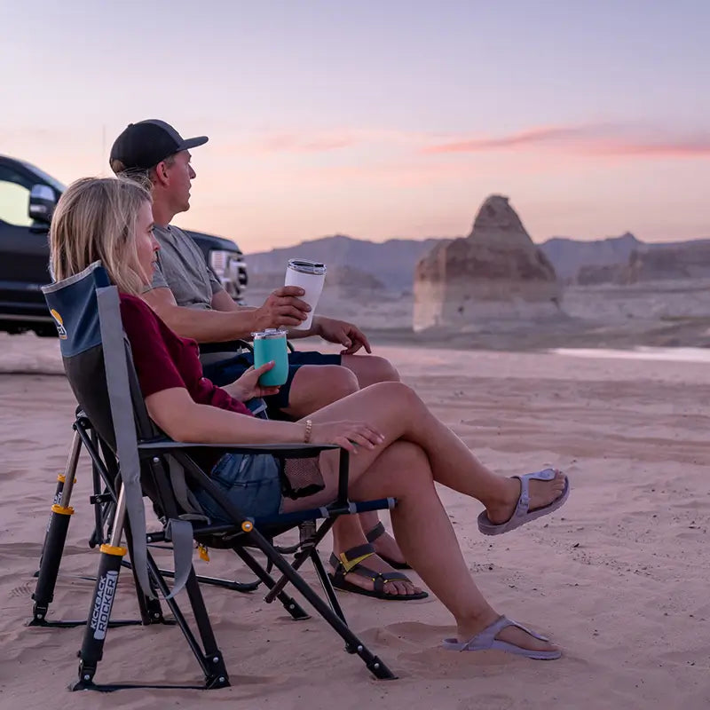 Smooth Motion Kickback Rocker - Choice 345 - RoadTrip Rocker Smooth Motion Camp Chair Detail