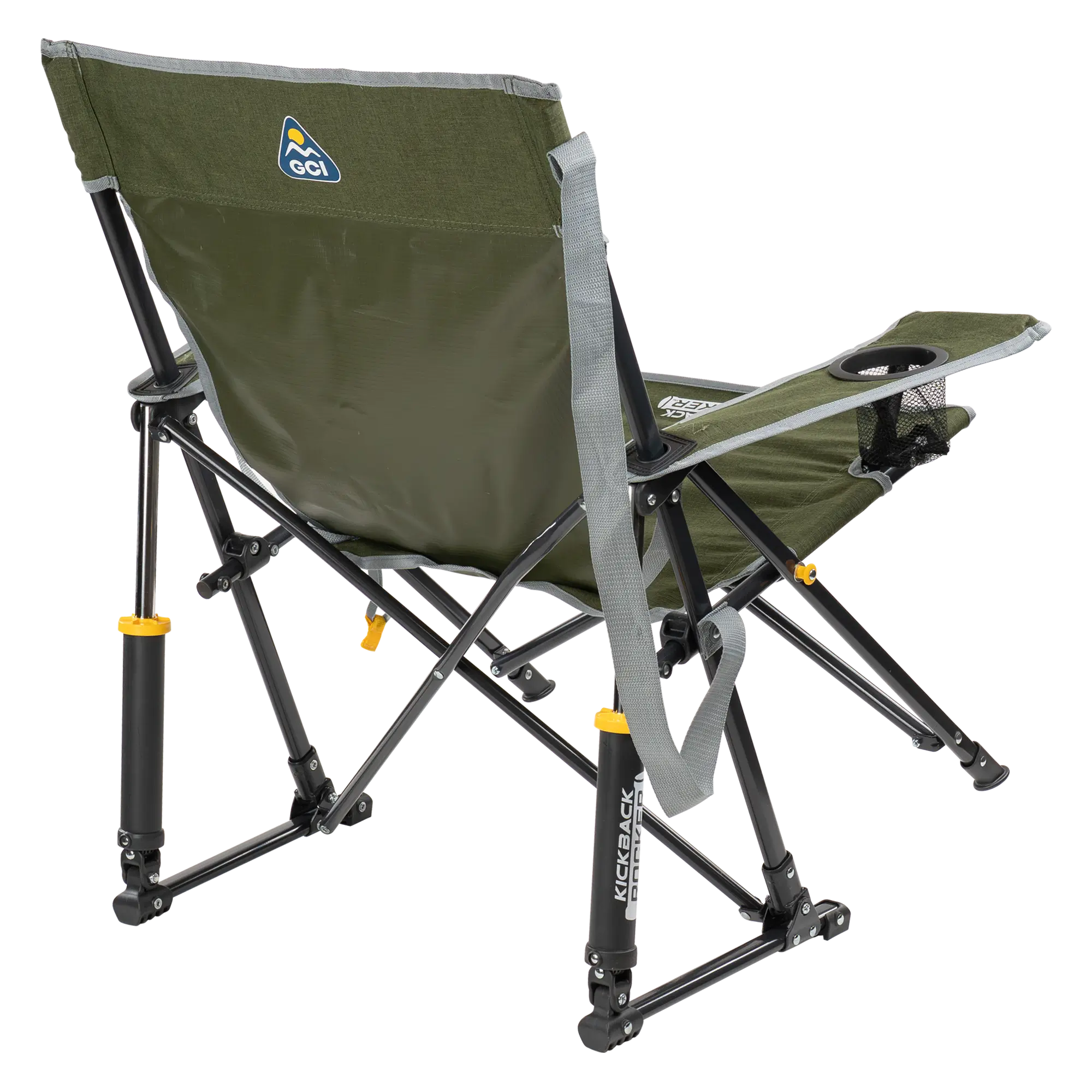 Smooth Motion Kickback Rocker - Choice 345 - RoadTrip Rocker Smooth Motion Camp Chair Detail