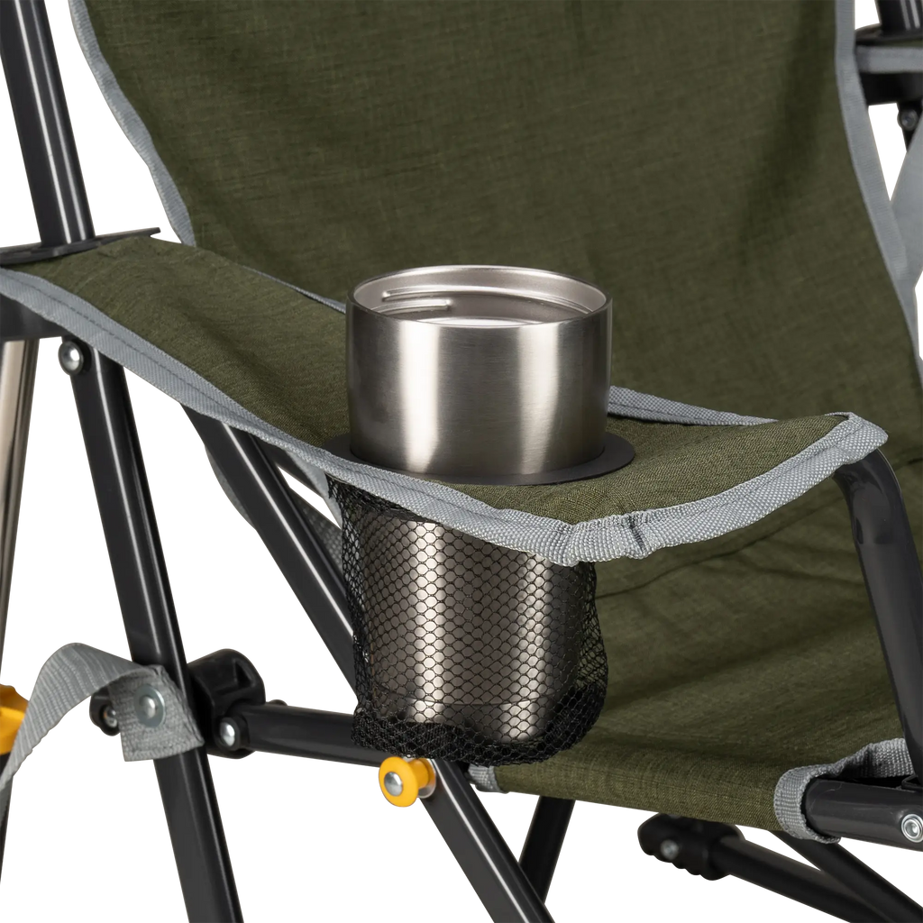 Smooth Motion Kickback Rocker - Choice 345 - RoadTrip Rocker Smooth Motion Camp Chair Detail