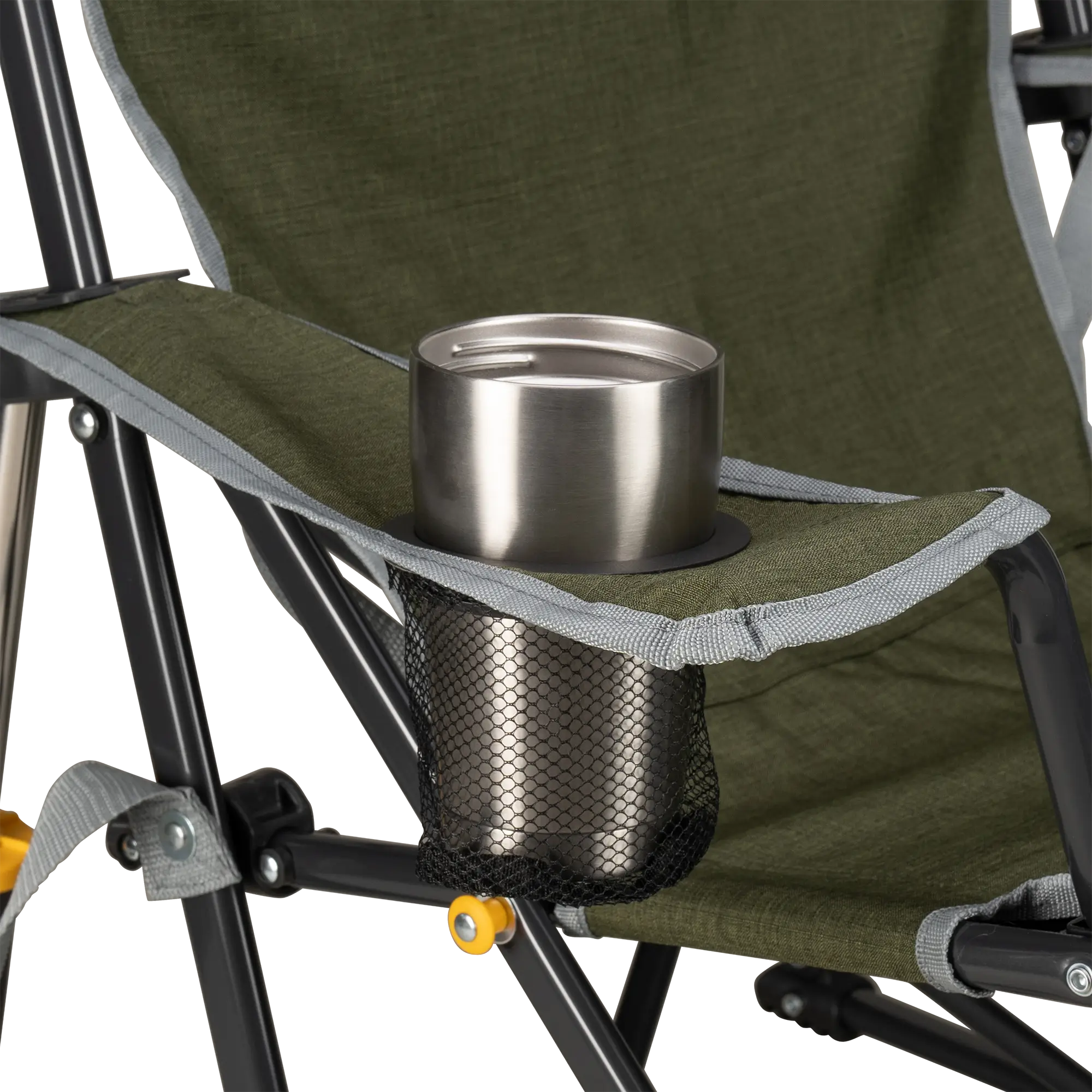 Smooth Motion Kickback Rocker - Choice 345 - RoadTrip Rocker Smooth Motion Camp Chair Detail