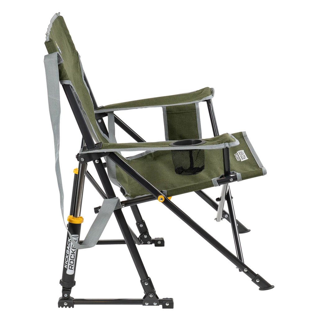 Smooth Motion Kickback Rocker - Choice 345 - RoadTrip Rocker Smooth Motion Camp Chair Detail