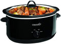 Programmable Crock-Pot 8 Quart Manual Slow Cooker – Black S10Q - Digital Crock Pot Slow Cooker for Family Meals - 8 Quarts Black