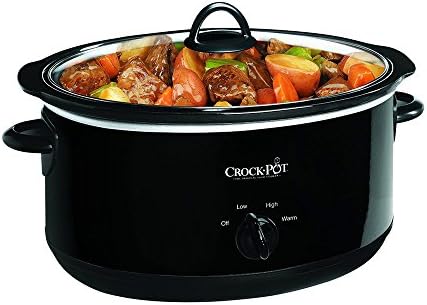 Programmable Crock-Pot 8 Quart Manual Slow Cooker – Black S10Q - Digital Crock Pot Slow Cooker for Family Meals Detail