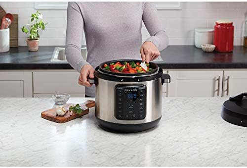 Smart Digital Crock-Pot 8 Quart Express Crock Multi-Use Pressure Cooker S05K - High-Pressure Instant Pot for Quick Family Dinners Detail