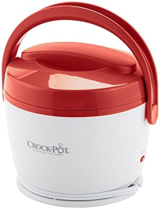 Mini Personal Crock-Pot Portable Lunch Food Warmer – Red S04M - Self-Heating Lunch Box for Office and Car Travel Detail