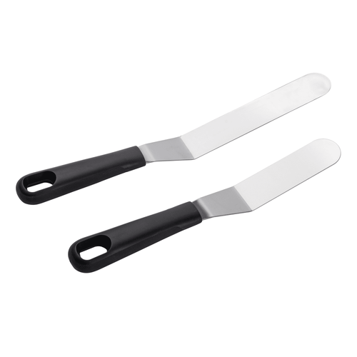 Chef-Quality Stainless Steel Icing Spatulas - Heavy Duty Stainless Steel Kitchen Shears Detail