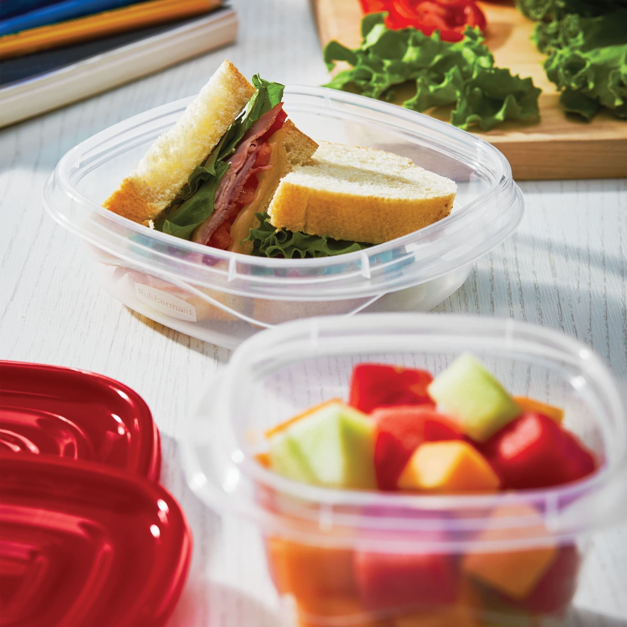 Deliciously Squishy Food Storage Containers, 16 Piece Set - Deliciously Soft Cupcake Sensory Glob Detail