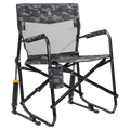 Smooth Motion Freestyle Rocker Elite - Choice 460 - Freestyle Rocker Portable Outdoor Folding Chair - Cool Gray Camo