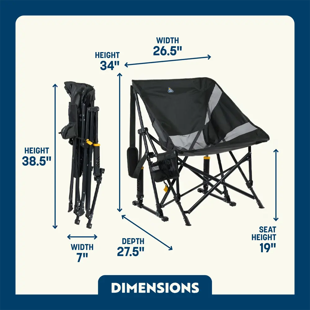 Heavy-Duty Freestyle Pod Rocker Elite - Choice 832 - Heavy-Duty Kickback Rocker with Beverage Holder Detail