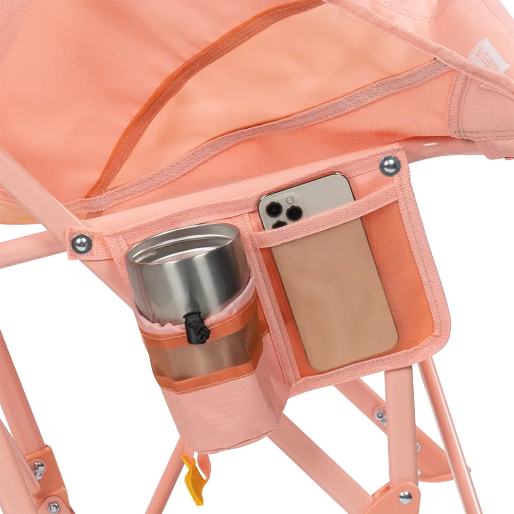 Heavy-Duty Freestyle Pod Rocker Elite - Choice 832 - Heavy-Duty Kickback Rocker with Beverage Holder Detail