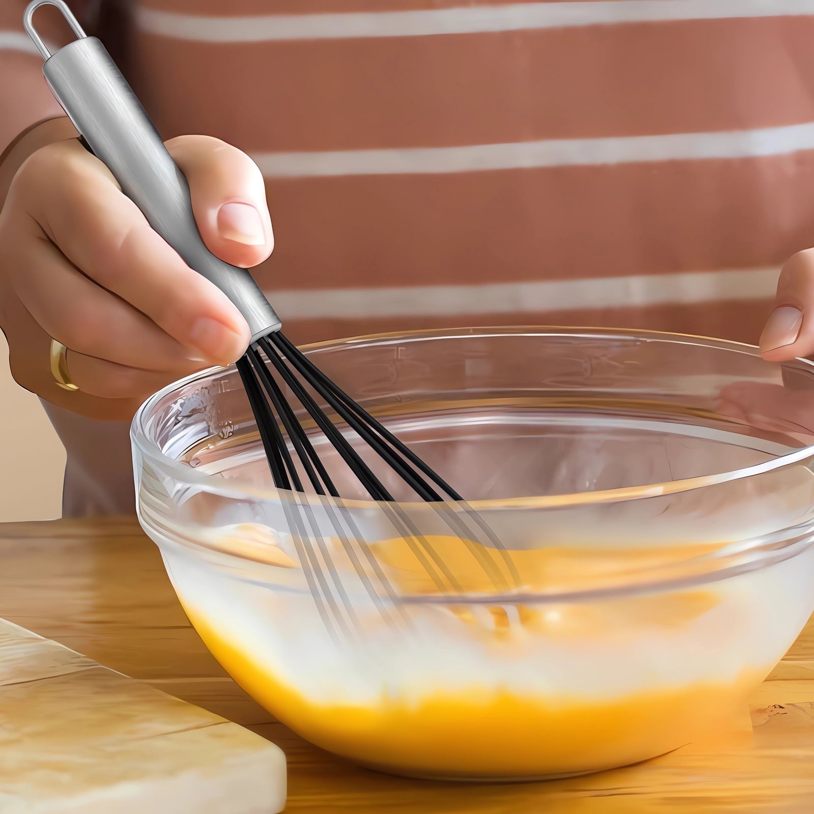 Seamless One-Piece Silicone Cooking Utensils Set - 446°F Heat Resistant Kitchen Utensils,Turner Tongs,Spatula,Spoon,Brush,Whisk,Ki... - Premium Stainless Steel Cooking Utensil for Non-Stick Pots Detail