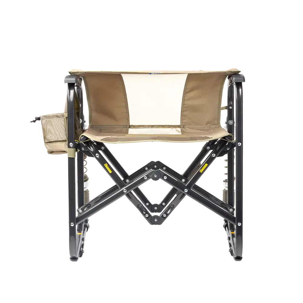 Premium All-Weather Adjustable Rocker - Choice 573 - RoadTrip Rocker Smooth Motion Camp Chair Detail
