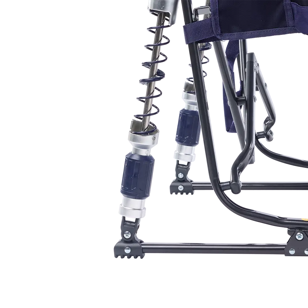 Premium All-Weather Adjustable Rocker - Choice 573 - RoadTrip Rocker Smooth Motion Camp Chair Detail