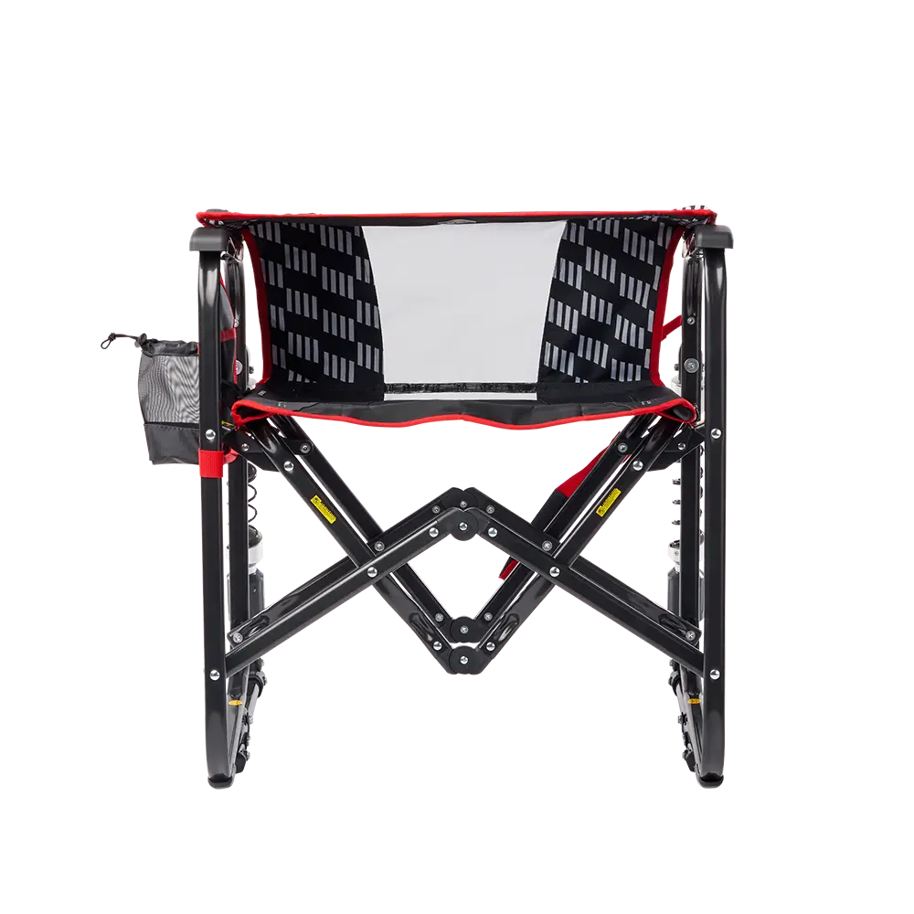 Premium All-Weather Adjustable Rocker - Choice 573 - RoadTrip Rocker Smooth Motion Camp Chair Detail