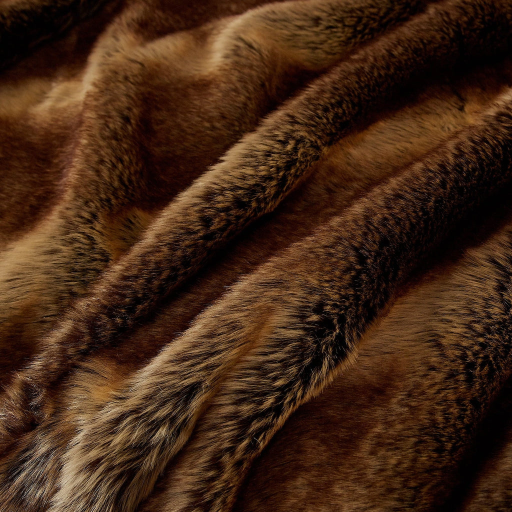 Super Soft Flannel Luxury Faux Fur Throw Blanket for Bed Super Thick Warm Long Fluff Fuzzy Blankets for Bedroom Living Room, 60" x 80", ... - Luxury Knitted Decorative Throw Blanket with Fringes Detail