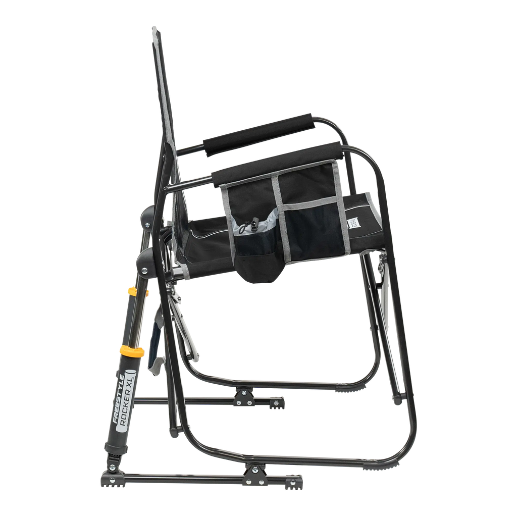 Patented Spring-Action Freestyle Rocker XL - Choice 552 - RoadTrip Rocker Smooth Motion Camp Chair Detail