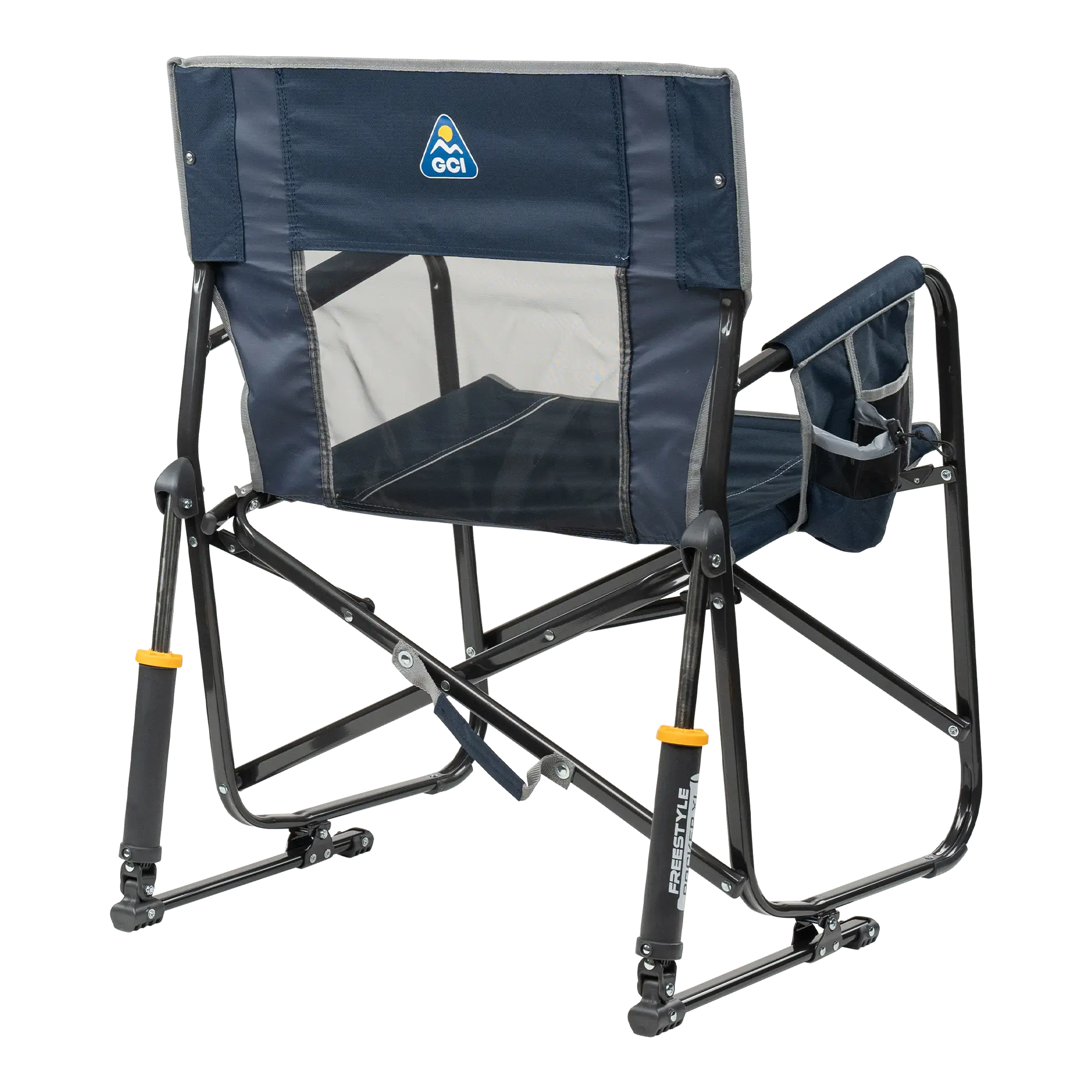 Patented Spring-Action Freestyle Rocker XL - Choice 552 - RoadTrip Rocker Smooth Motion Camp Chair Detail