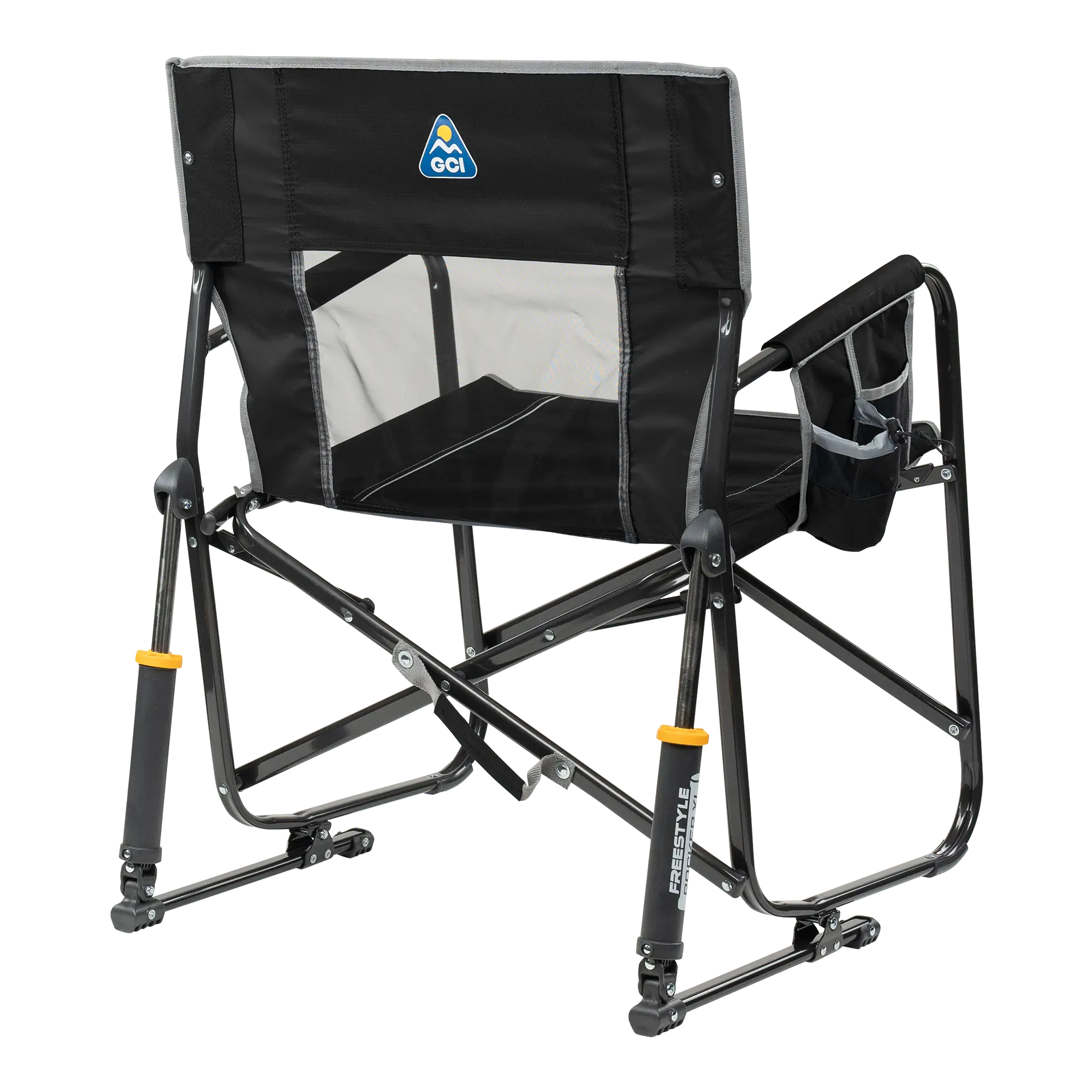 Patented Spring-Action Freestyle Rocker XL - Choice 552 - RoadTrip Rocker Smooth Motion Camp Chair Detail