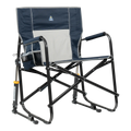 Patented Spring-Action Freestyle Rocker XL - Choice 552 - RoadTrip Rocker Smooth Motion Camp Chair - Indigo
