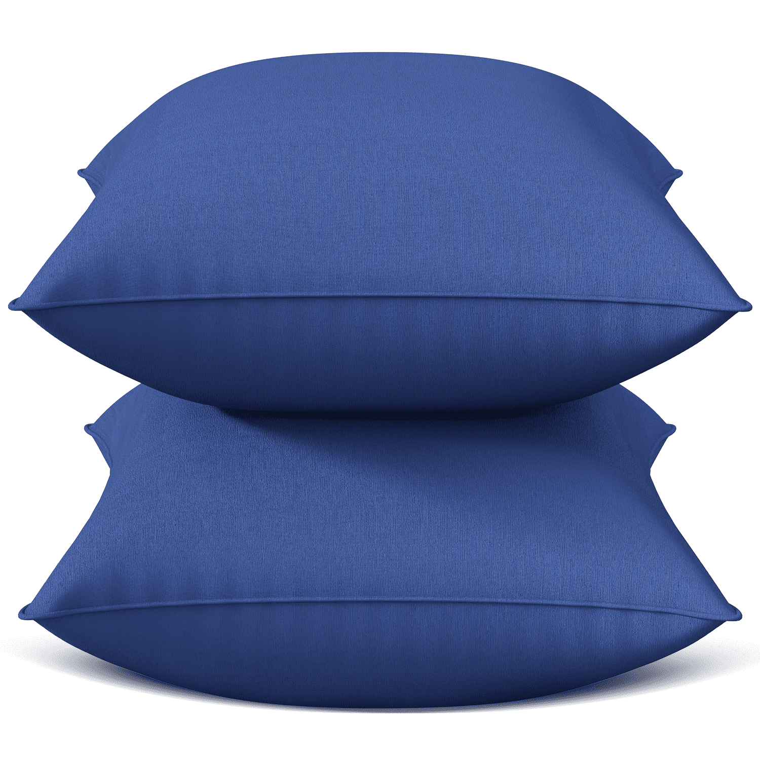 Ergonomic Memory Foam Throw Pillow Inserts Set of 2, Indoor Decorative 18x18 inches Square Pillows for Couch, Sofa, Bed, Supportive Cushion... - Orthopedic Shredded Foam Bed Pillow Set - Default Title