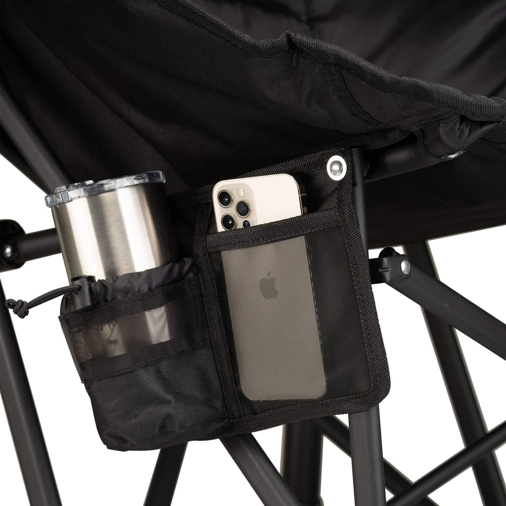 Patented Spring-Action Puff Rocker - Choice 731 - Freestyle Rocker Portable Outdoor Folding Chair Detail